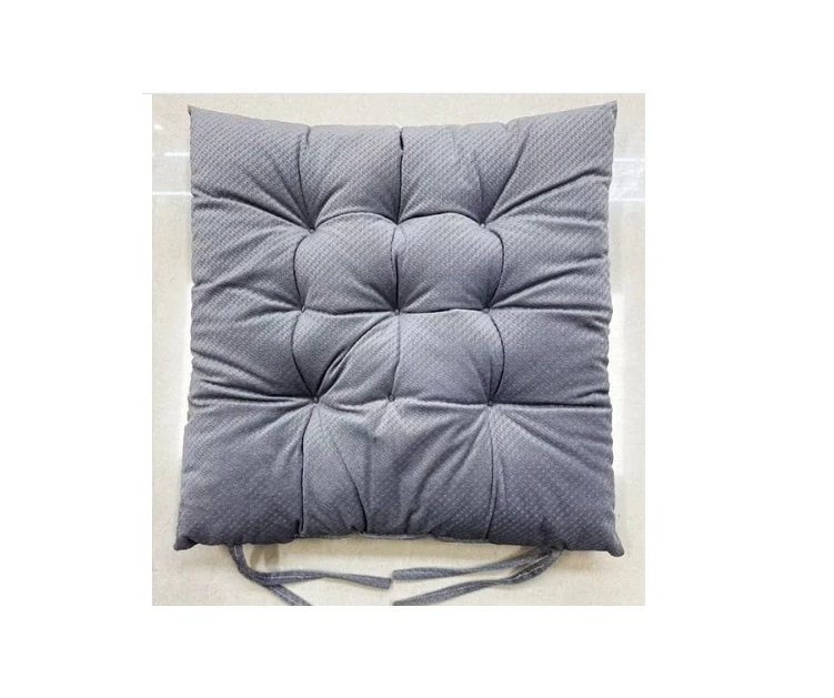 Perna Scaun 40 x 40 cm Textil Cu Umplutura Sintetica A-16190 Wei